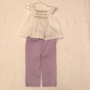 Janie and Jack pants and top